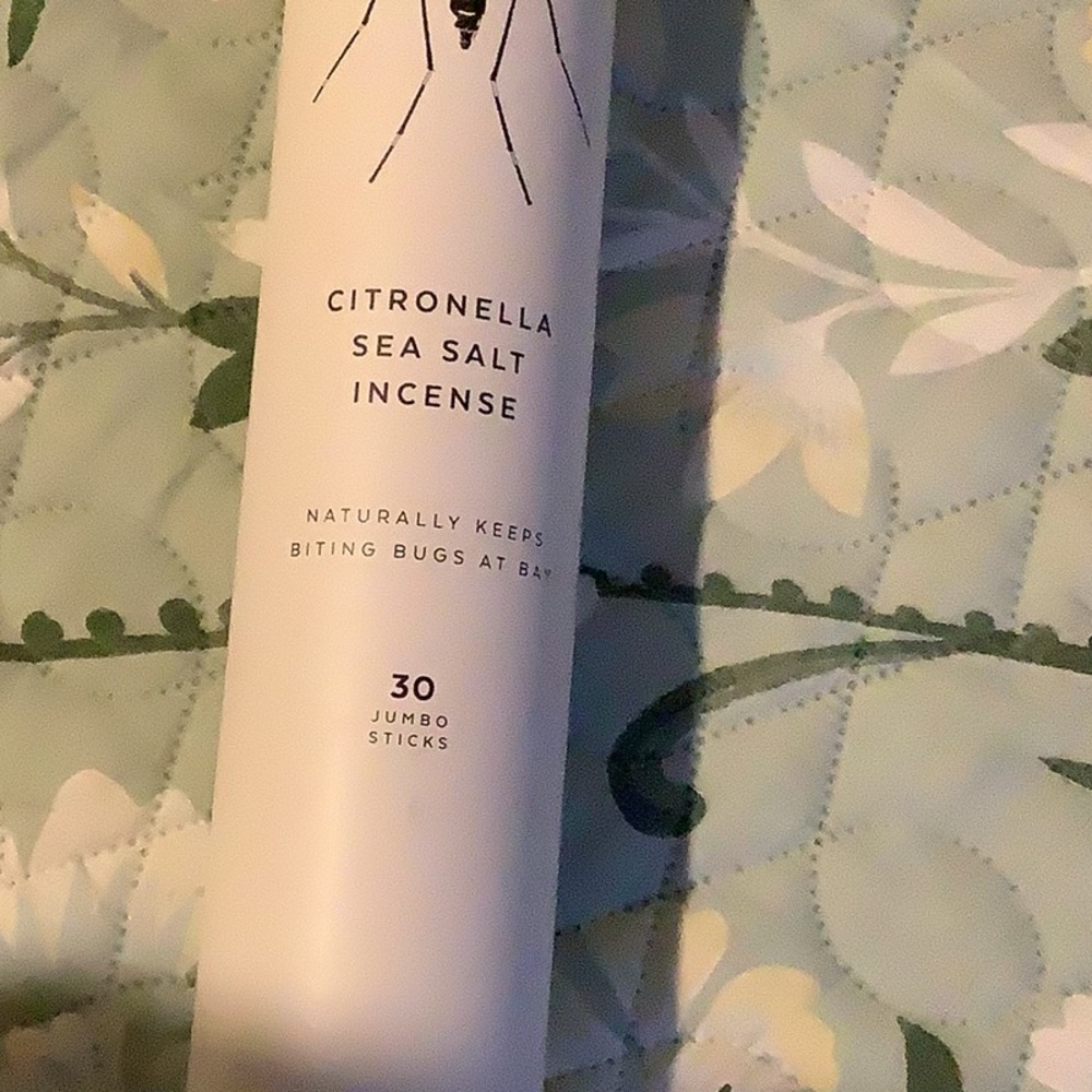 Citronella Sea Salt Incense Sticks — Natural Scent - Picture 2 of 2